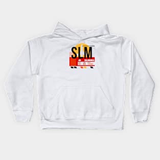 Salamanca (SLM) Airport // Sunset Baggage Tag Kids Hoodie